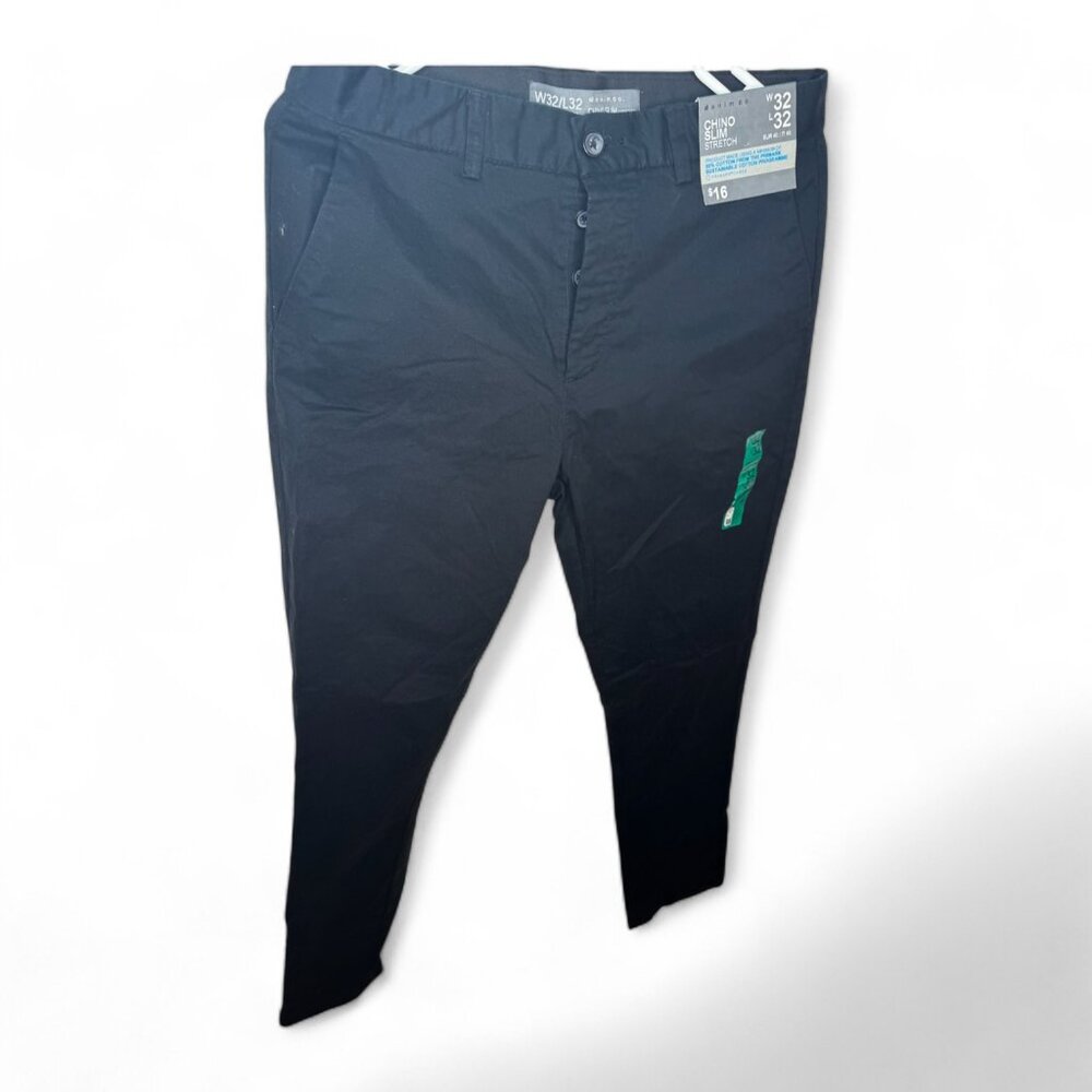 Denim Co. Slim Stretch Chino Pants - W32/L32